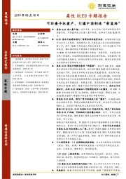 柔性OLED专题报告：可折叠手机量产，引爆中国制造“新蓝海”
