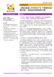 【每日复盘】下跌抵抗如期出现，如何应对结构性行情
