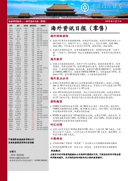 海外资讯日报(零售)