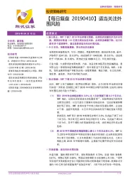 【每日复盘】适当关注外围风险