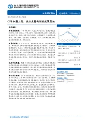 CPI如期上行，关注点转向财政政策落地