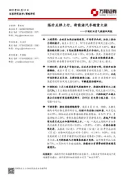 中观行业景气跟踪双周报：煤价反弹上行，新能源汽车销量大涨