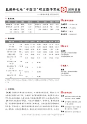 制造业观察：氢燃料电池“中国芯”研发获得突破
