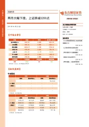 收盘综述：两市大幅下挫，上证跌破3200点