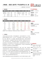 消费观察：卫健委：我国儿童青少年近视率达53.6%