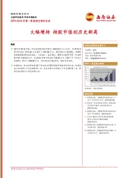 QFII2019年一季度持仓分析：大幅增持 持股市值创历史新高