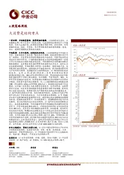 A股策略周报：大消费是结构重点