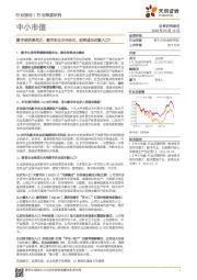 中小市值数字经济系列之:数字农业方兴未艾,谁将成为关键入口?