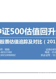 中外股票估值追踪及对比：仅有中证500估值回升超上期