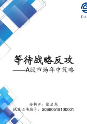 A股市场年中策略：等待战略反攻