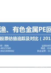 中外股票估值追踪及对比：农林牧渔、有色金属PE回升明显