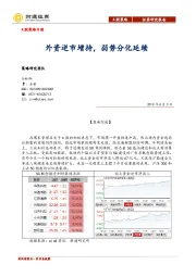 A股策略日报：外资逆市增持，弱势分化延续