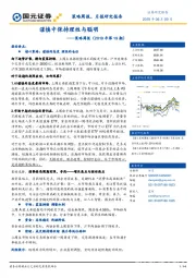 策略周报（2019年第19期）：谨慎中保持理性与聪明