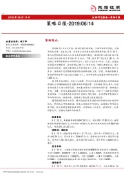 策略日报