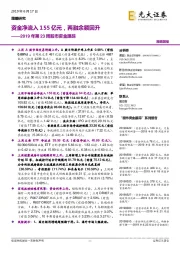 2019年第23周股市资金跟踪：资金净流入155亿元，两融余额回升