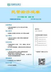 民营经济观察2019年第3期总第3期