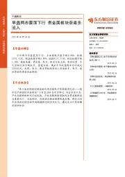 午盘解读：早盘两市震荡下行 贵金属板块获最多流入
