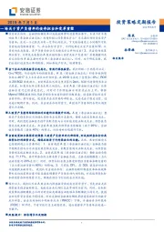 投资策略定期报告：一场关于资产负债率的使命担当和变革重塑