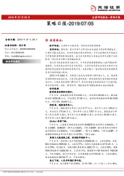 策略日报