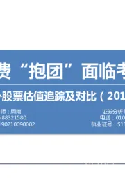 中外股票估值追踪及对比：消费“抱团”面临考验