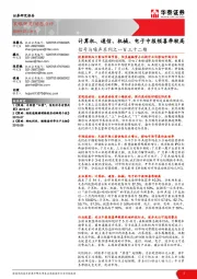 信号与噪声系列之一百三十二期：计算机、通信、机械、电子中报预喜率较高