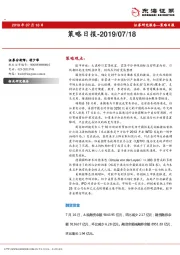 策略日报