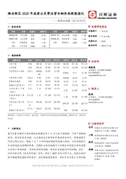 制造业观察：雄安新区2020年底前公交等运营车辆实现新能源化