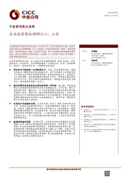 企业融资现状调研之六：山东