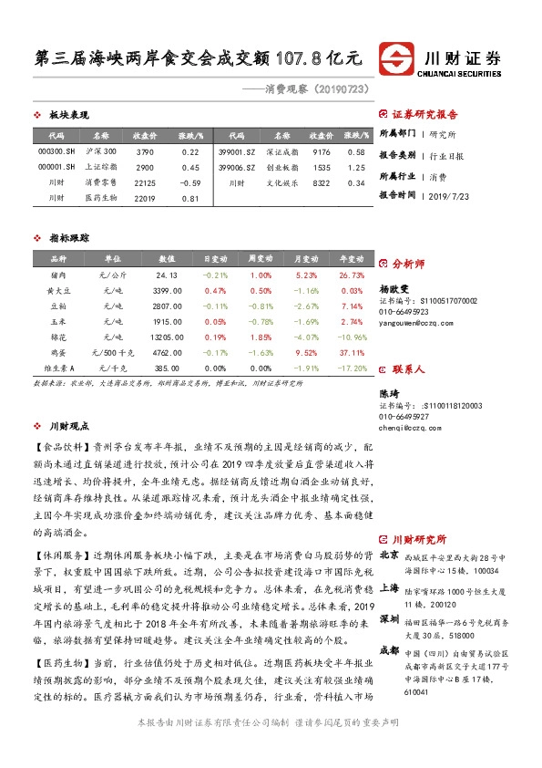 消费观察：第三届海峡两岸食交会成交额107.8亿元