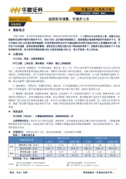 策略日报：短期若有调整，可逐步上车