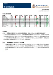每日市场速报
