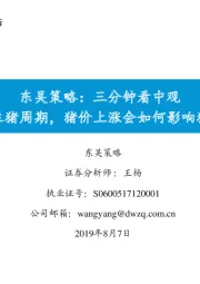 东吴策略：三分钟看中观 复盘过往猪周期，猪价上涨会如何影响猪肉股？