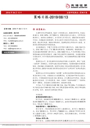 策略日报
