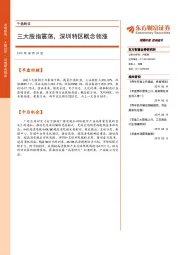 午盘解读：三大股指震荡，深圳特区概念领涨