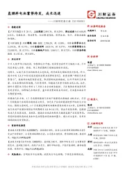 川财研究每日谈：氢燃料电池蓄势待发，成长迅速
