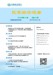 民营经济观察2019年第13期 总第13期