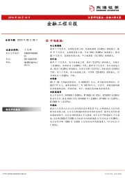 金融工程日报