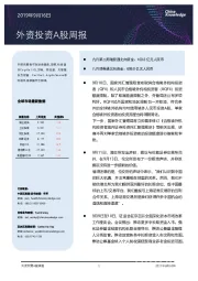 外资投资A股周报