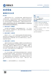 投资策略：韩国股市变迁录