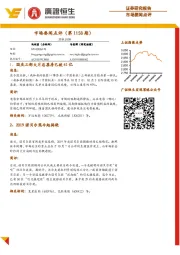 市场要闻点评（第1158期）