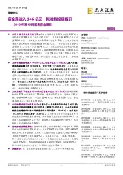 2019年第40周股市资金跟踪：资金净流入146亿元，拟减持规模提升