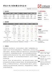 能源观察：黑龙江电力重组整合农电企业