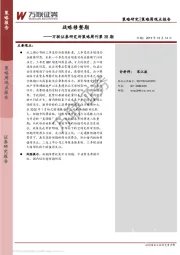 策略周刊第38期：战略修整期