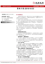 策略日报