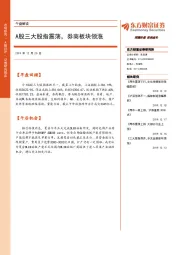 午盘解读：A股三大股指震荡，券商板块领涨