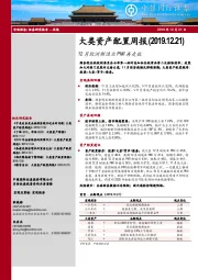 大类资产配置周报：12月欧洲制造业PMI再走低