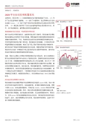 策略研究：2020年行业比较和配置系统