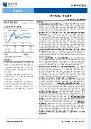 宏观策略2020年策略报告：静水观澜，守正谋新