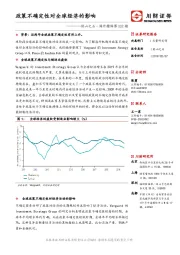 他山之石·海外精译第202期：政策不确定性对全球经济的影响