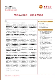 策略周报：坚持三大方向，淡定面对波动